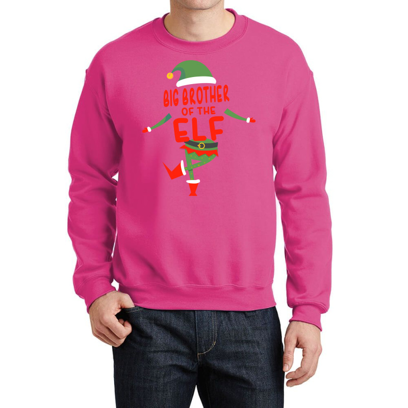 Cute Im The Big Brother Elf Christmas Gift Crewneck Sweatshirt | Artistshot