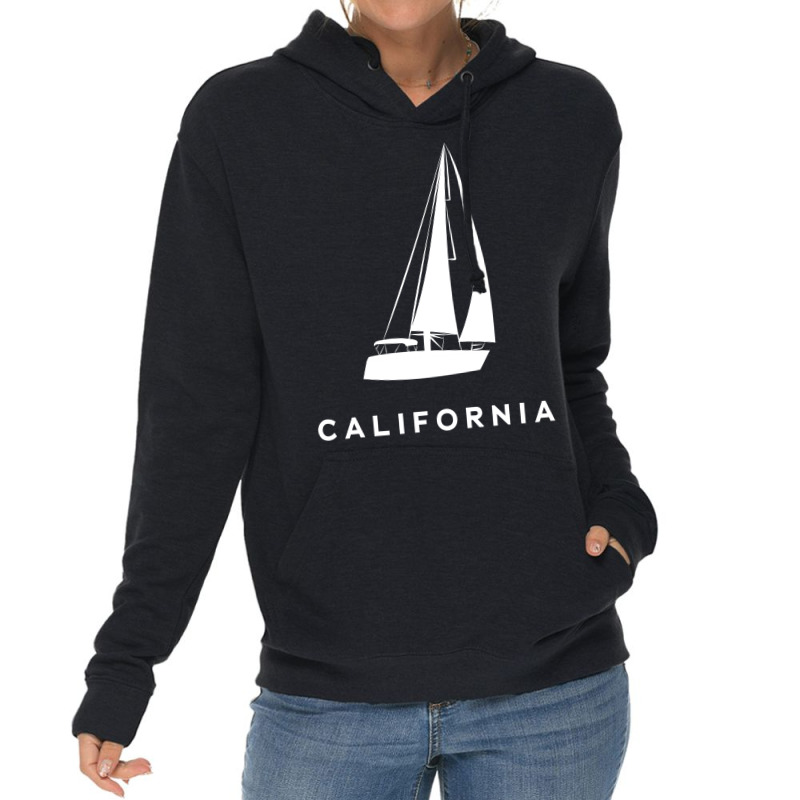 Sailing Boat California Travel Lightweight Hoodie | Artistshot