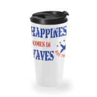 Surfer Wave Rider Stars Music Travel Mug | Artistshot