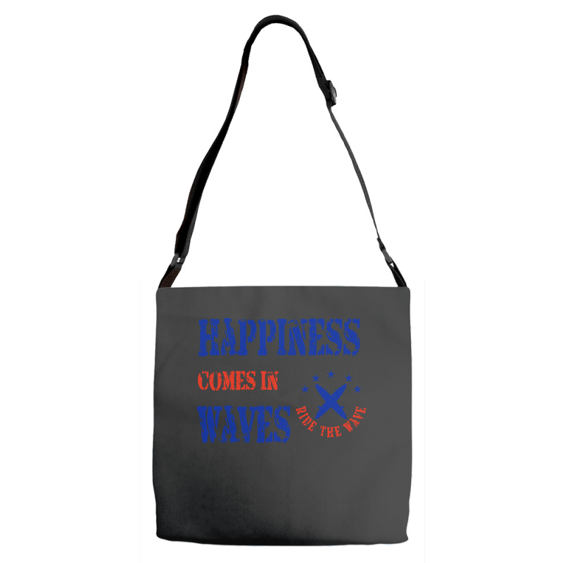 Surfer Wave Rider Stars Music Adjustable Strap Totes | Artistshot