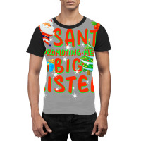 Promoted To Big Sister Christmas Graphic T-shirt | Artistshot