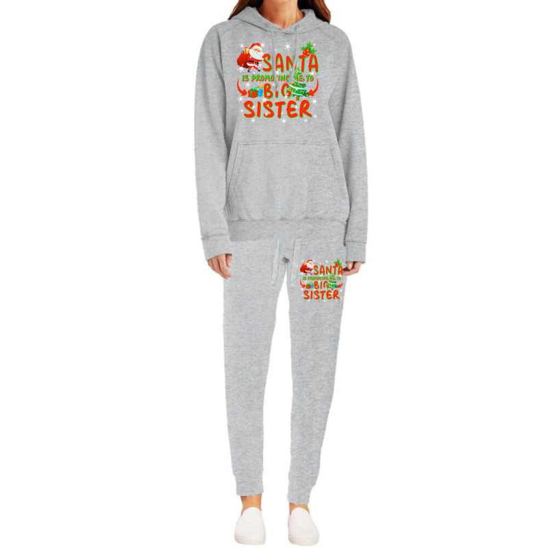 Promoted To Big Sister Christmas Hoodie & Jogger set by itanivampap | Artistshot