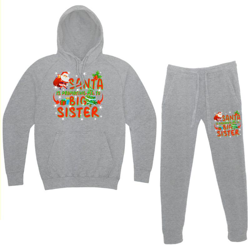 Promoted To Big Sister Christmas Hoodie & Jogger set by itanivampap | Artistshot