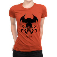 Lovecraft  Cthulhu   The Call Of Cthulhu   White E Ladies Fitted T-shirt | Artistshot