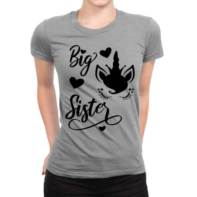 Big Sister Little Sister Gifts Little Brother Ladies Fitted T-Shirt by feyruztszwaib | Artistshot