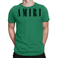 Amiri Black Font T-shirt | Artistshot