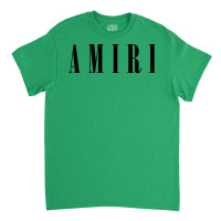 Amiri Black Font Classic T-shirt | Artistshot