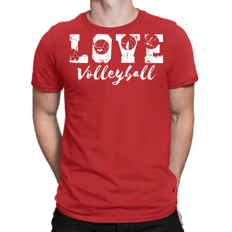 Love Volleyball Trending T-Shirt by blumenrubanq | Artistshot