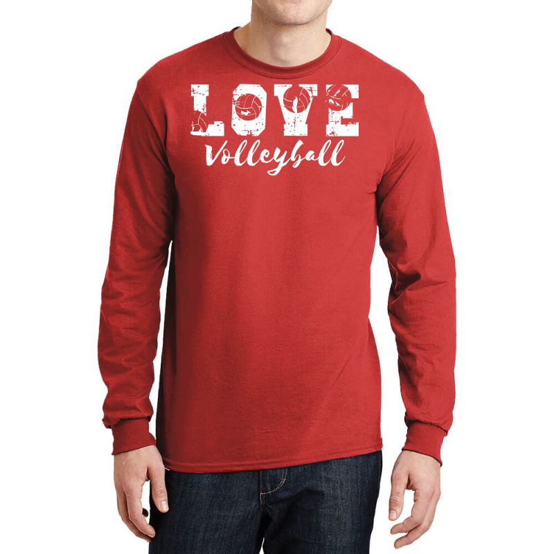 Love Volleyball Trending Long Sleeve Shirts by blumenrubanq | Artistshot