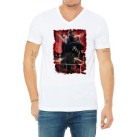 Francis Bacon Painting Horror Art Lover Figure Man V-neck Tee | Artistshot