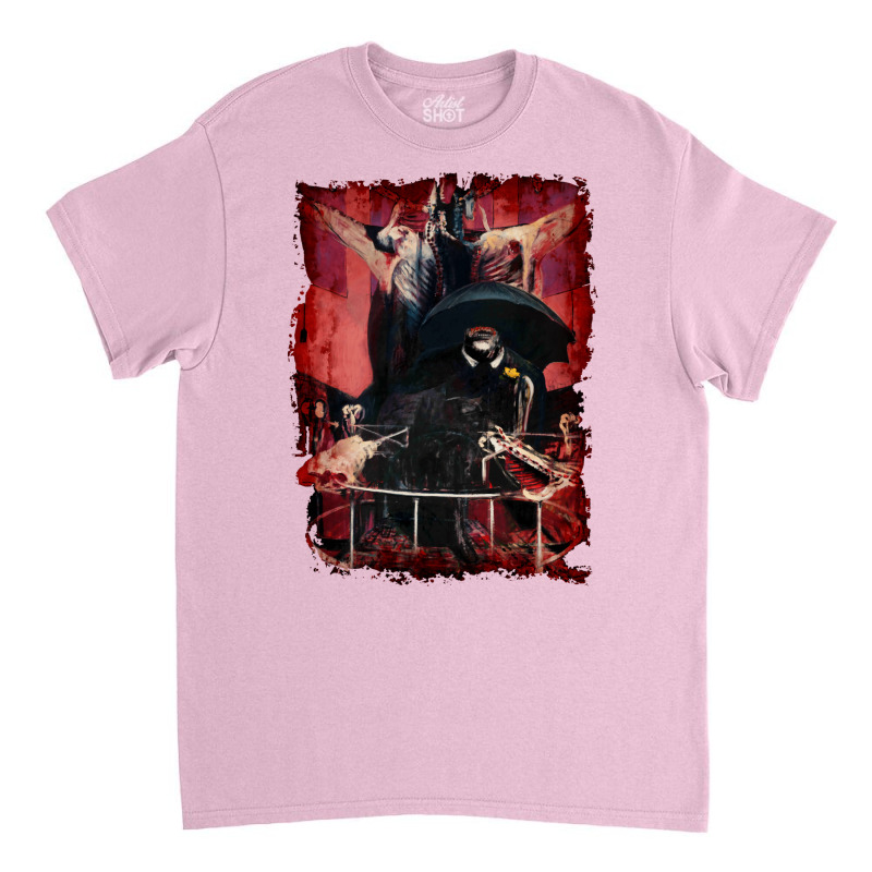 Francis Bacon Painting Horror Art Lover Figure Man Classic T-shirt by sidanmishriu | Artistshot