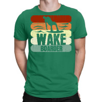 Vintage Wakeboarding Wakeboarder Wake Stars T-shirt | Artistshot