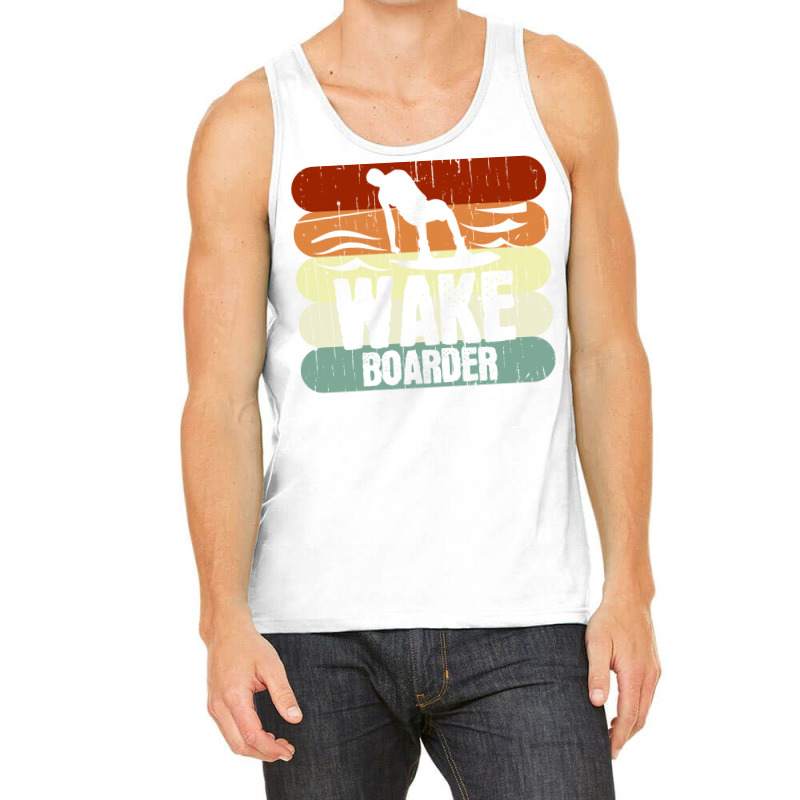 Vintage Wakeboarding Wakeboarder Wake Stars Tank Top | Artistshot