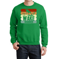 Vintage Wakeboarding Wakeboarder Wake Stars Crewneck Sweatshirt | Artistshot