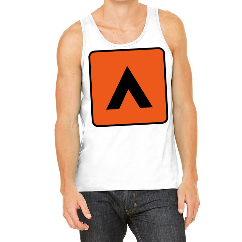 Camping Sign Symbol Tank Top | Artistshot