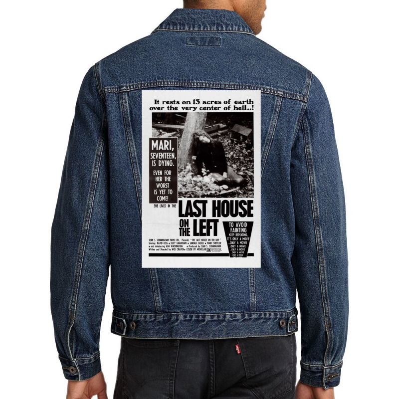 Last House On The Left! Men Denim Jacket by tadamlarakub | Artistshot