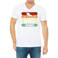 Vintage Wakeboarding Wakeboarder Wake Hipster V-neck Tee | Artistshot