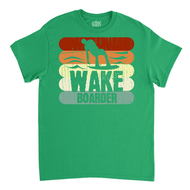 Vintage Wakeboarding Wakeboarder Wake Hipster Classic T-shirt | Artistshot