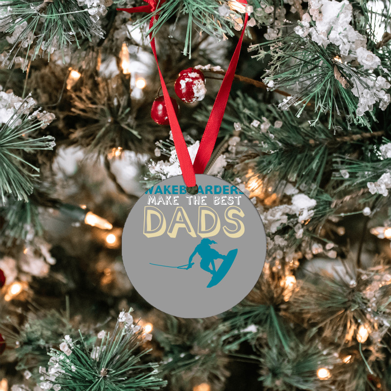 Wakeboarding Dad Joke Wakeboarder Father Travel Ye Ornament | Artistshot