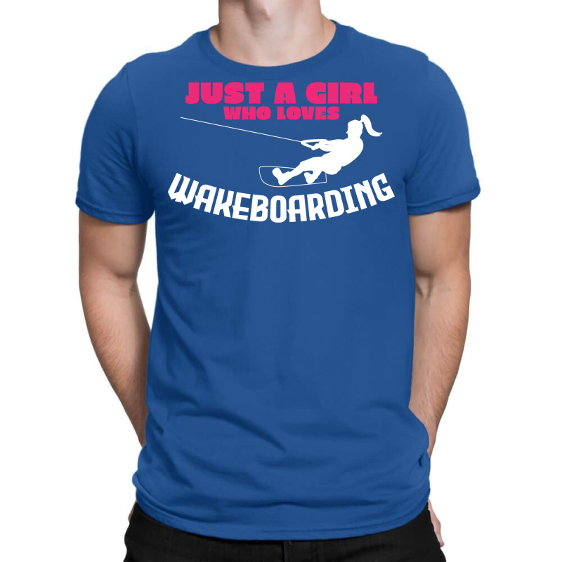 Wakeboarding Girl Joke Wakeboarder Travel T-shirt | Artistshot