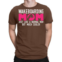 Wakeboarding Mom Joke Wakeboarder Mother Yellow T-shirt | Artistshot