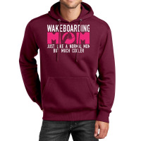 Wakeboarding Mom Joke Wakeboarder Mother Yellow Unisex Hoodie | Artistshot