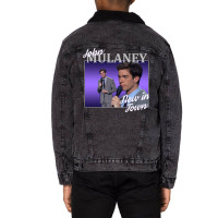 John Mulaney Homage Unisex Sherpa-lined Denim Jacket | Artistshot