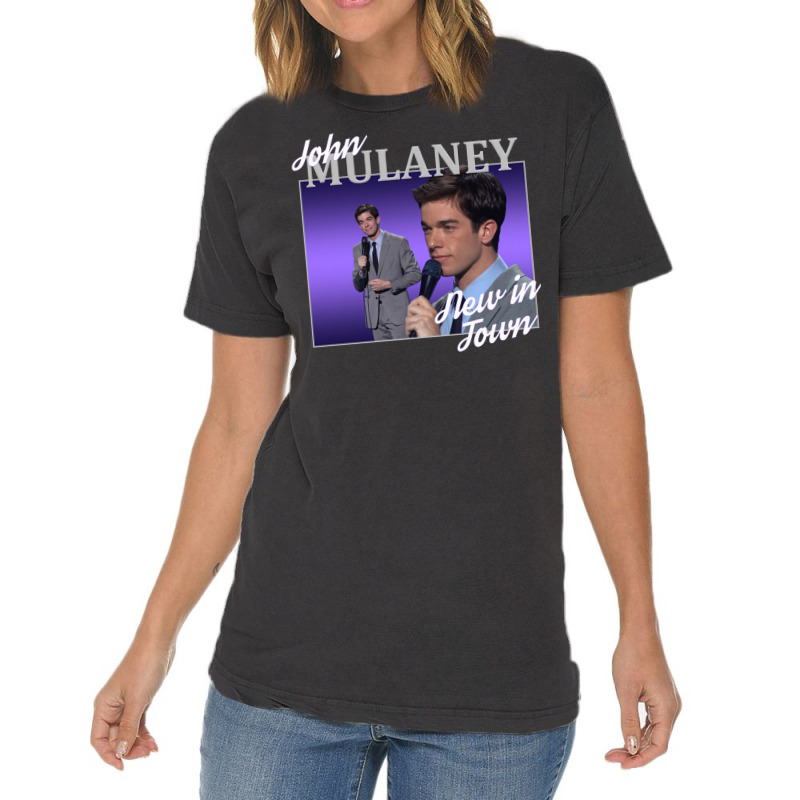 John Mulaney Homage Vintage T-Shirt by embarigosineg | Artistshot