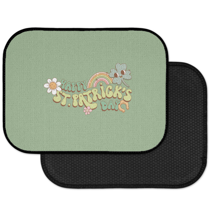 Happy St. Patrick's Day Rear Car Mat | Artistshot