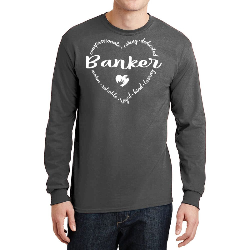 Banker Heart Girl Long Sleeve Shirts by soutzitacenv | Artistshot