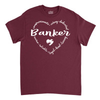 Banker Heart Girl Classic T-shirt | Artistshot