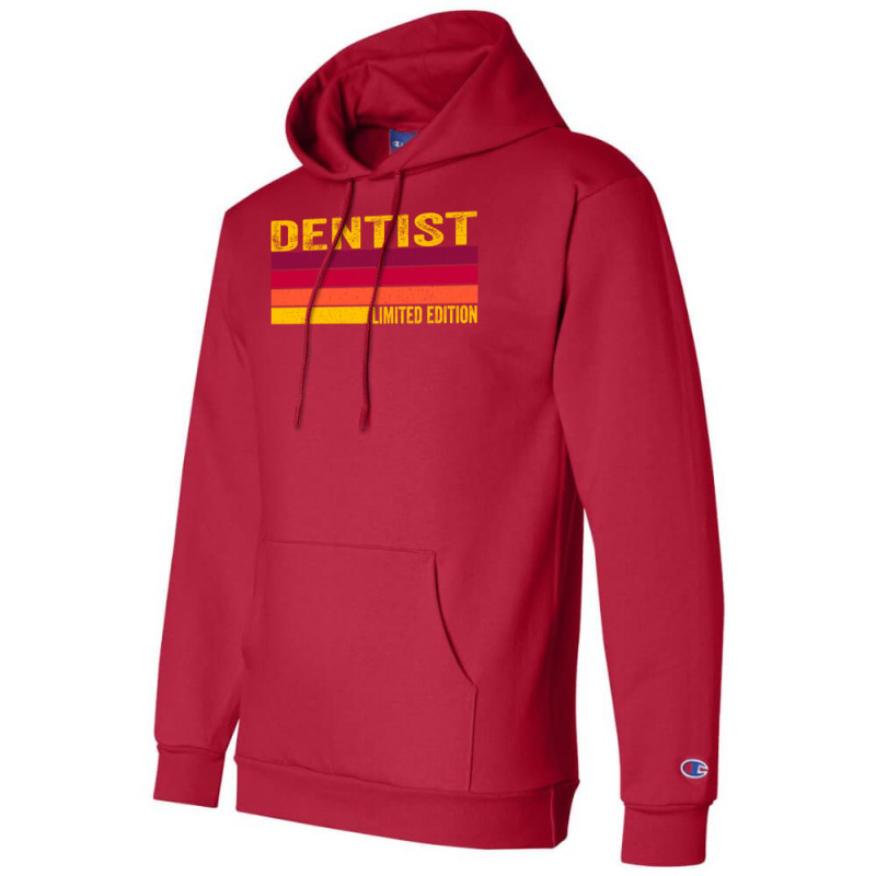 Dentist 80s Retro Vintage Limited Edition Trending Champion Hoodie by garigozairr | Artistshot