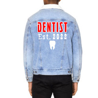 Dentist Est 2022 Hipster Unisex Sherpa-lined Denim Jacket | Artistshot