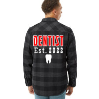 Dentist Est 2022 Hipster Flannel Shirt | Artistshot