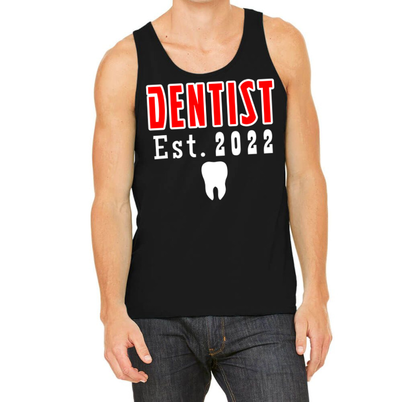 Dentist Est 2022 Hipster Tank Top | Artistshot