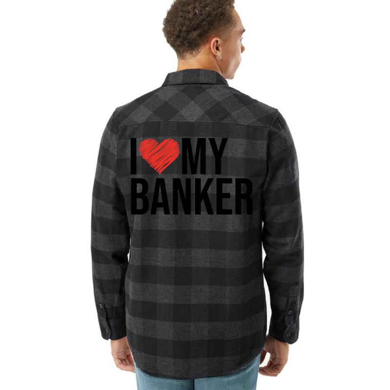 Banker Wife Husband Gifts For Her Nostalgia Flannel Shirt | Artistshot