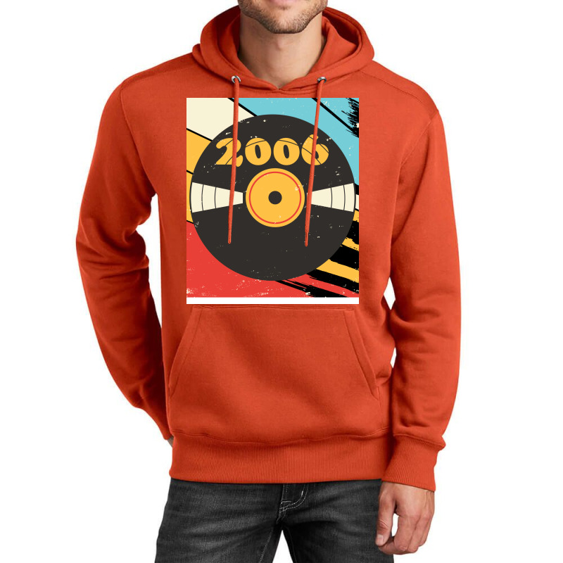 Vintage Retro 2006 Birthday  Vinyl Music Love Unisex Hoodie | Artistshot