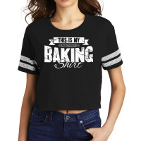 This Is My Baking Shirt Trending Scorecard Crop Tee | Artistshot