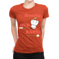 Ready Set Bake Baking Competition Trending Ladies Fitted T-shirt | Artistshot