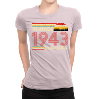 Vintage 1943 Birthday  Limited Edition 1943 Birthd Ladies Fitted T-shirt | Artistshot