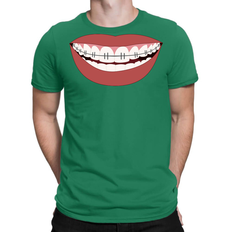 Smile With Braces Stars T-shirt | Artistshot