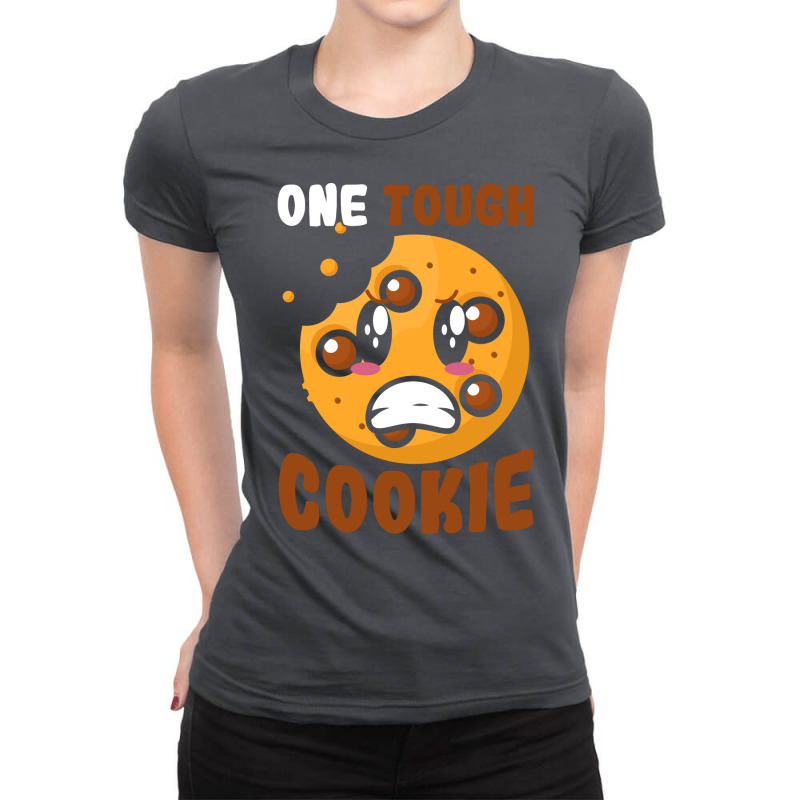 Onetough Cookie Bakery Confectionery Biscuits Quot Ladies Fitted T-Shirt by teschetabiam | Artistshot