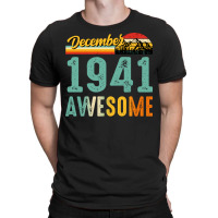 December 1941 Birthday Gift  Vintage December 1941 T-shirt | Artistshot