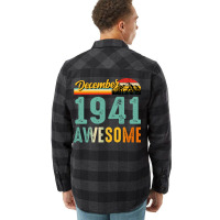 December 1941 Birthday Gift  Vintage December 1941 Flannel Shirt | Artistshot