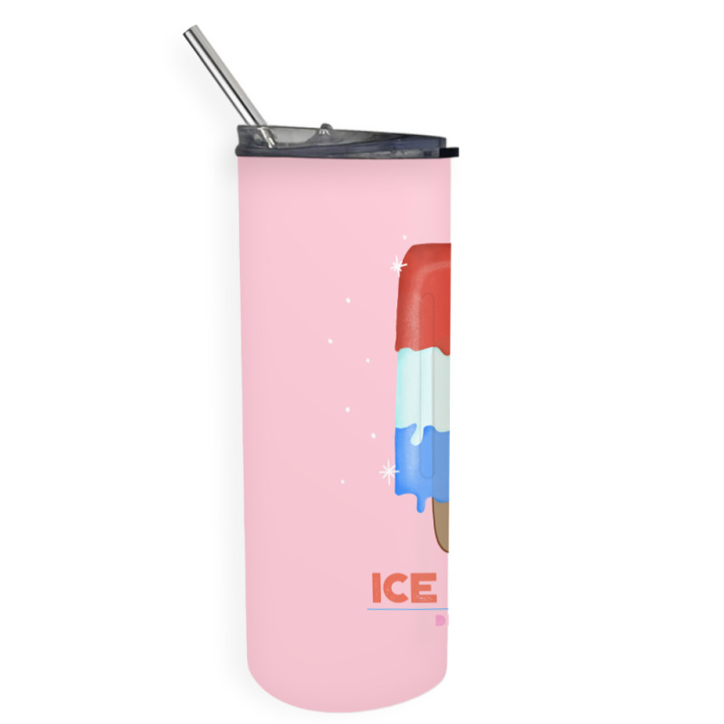 Ice Pop Drip Humor Skinny Tumbler | Artistshot