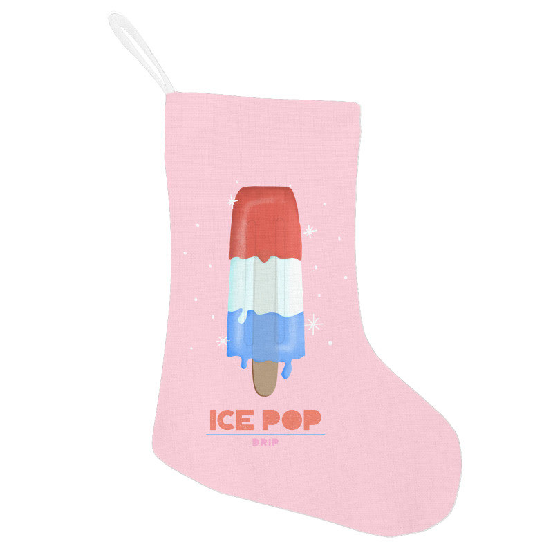 Ice Pop Drip Humor Holiday Stocking | Artistshot