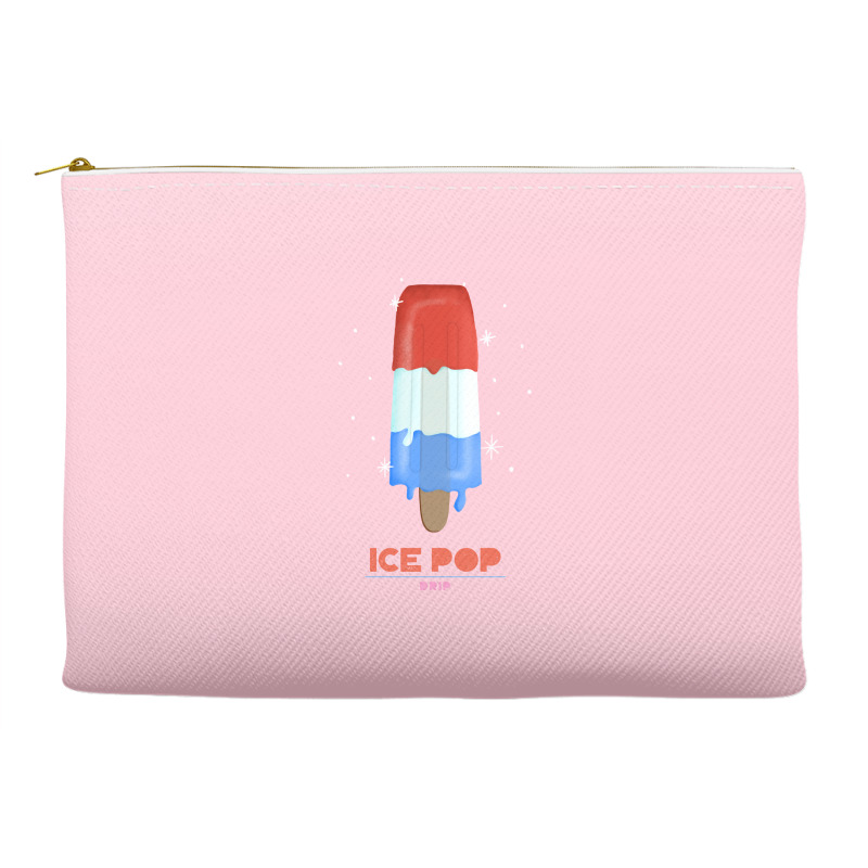 Ice Pop Drip Humor Accessory Pouches | Artistshot