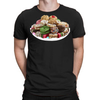 Italian Assorted Colorful Cookie Platter Tray Humo T-shirt | Artistshot