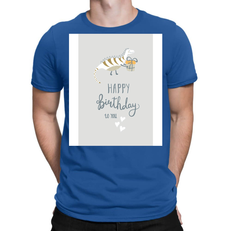 Happy Birthday Print Hipster T-shirt | Artistshot