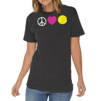 Peace Love Tennis Vintage Vintage T-shirt | Artistshot